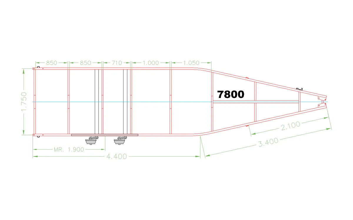 Harbeck Apex AM 3500 – 7,80 m