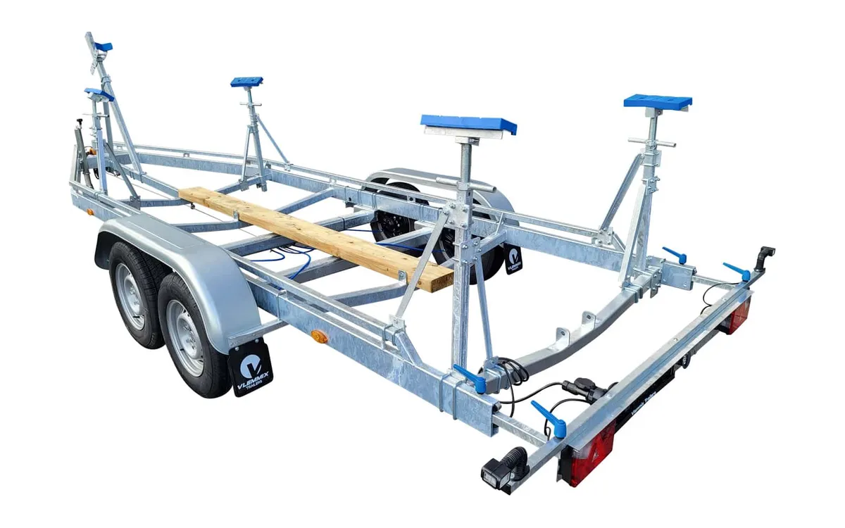 Vlemmix Zeilboottrailer 7 m 2x1350 kg