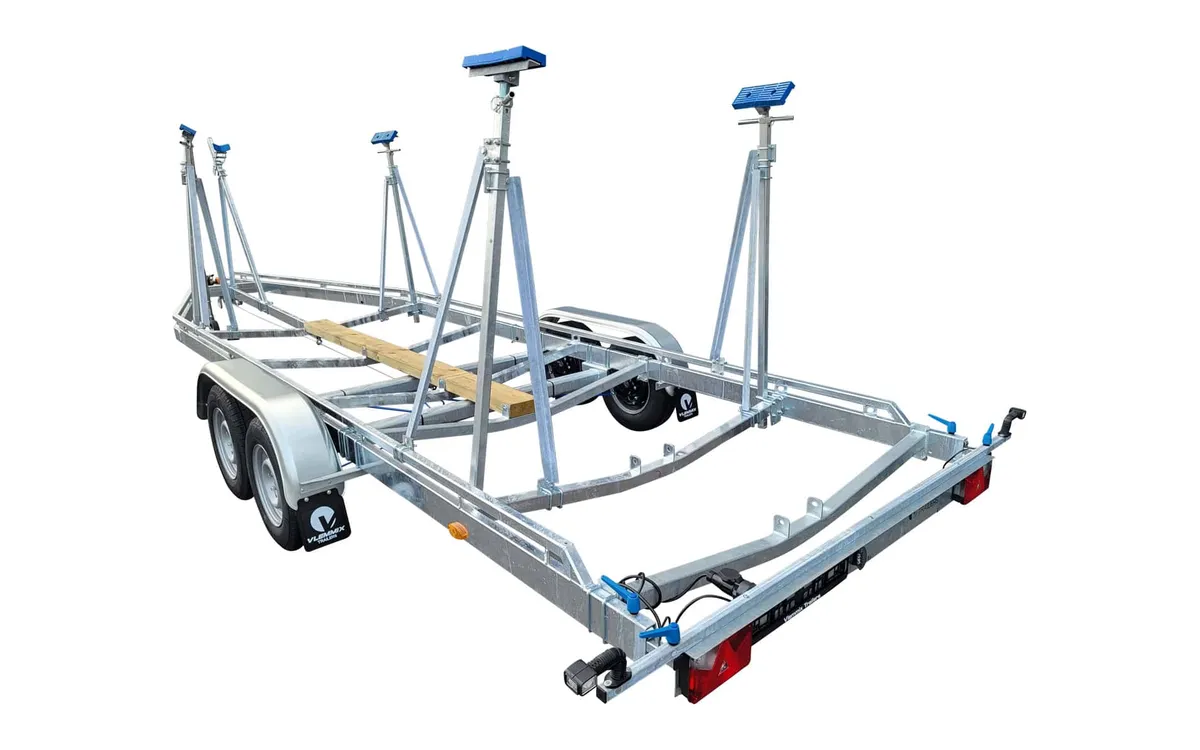 Vlemmix Zeilboottrailer 8,4 m 2x1800 kg