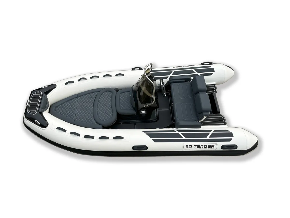 3D Tender Dream 440: Rubberboot met stuurconsole en zitbanken