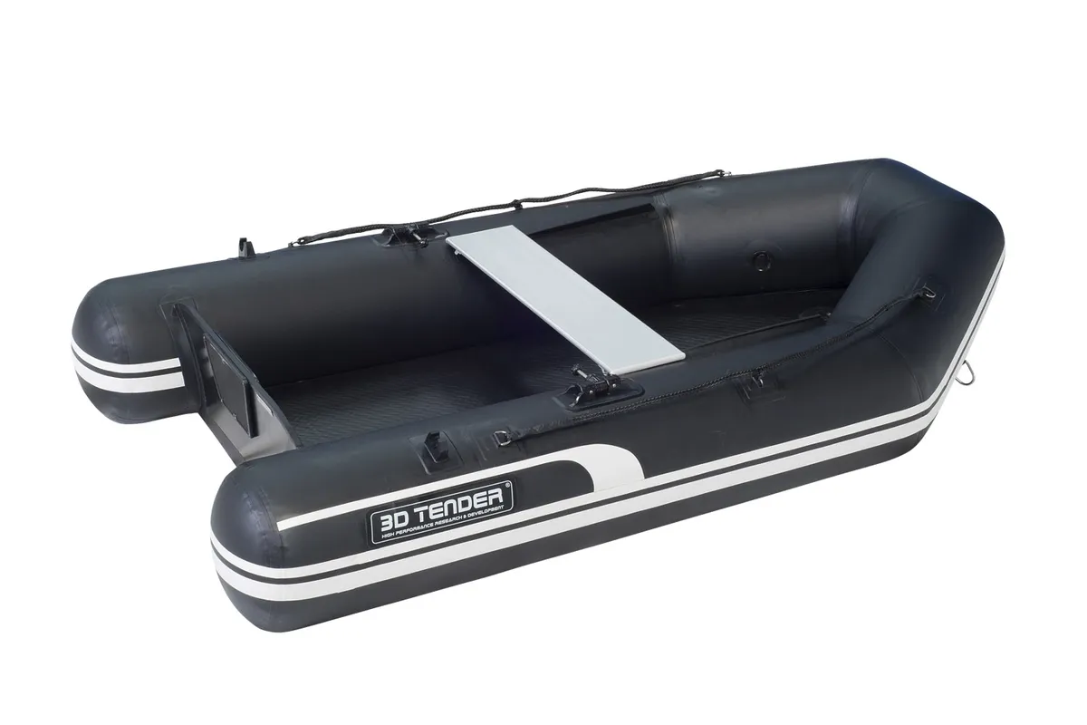 3D Tender Superlight Twin Air 160: Opblaasboot met aluminium plank