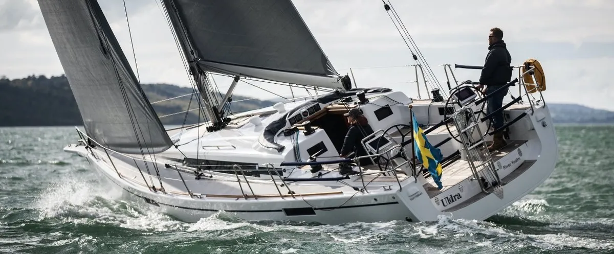 Arcona Yachts 415: Zeilboot varend op zee