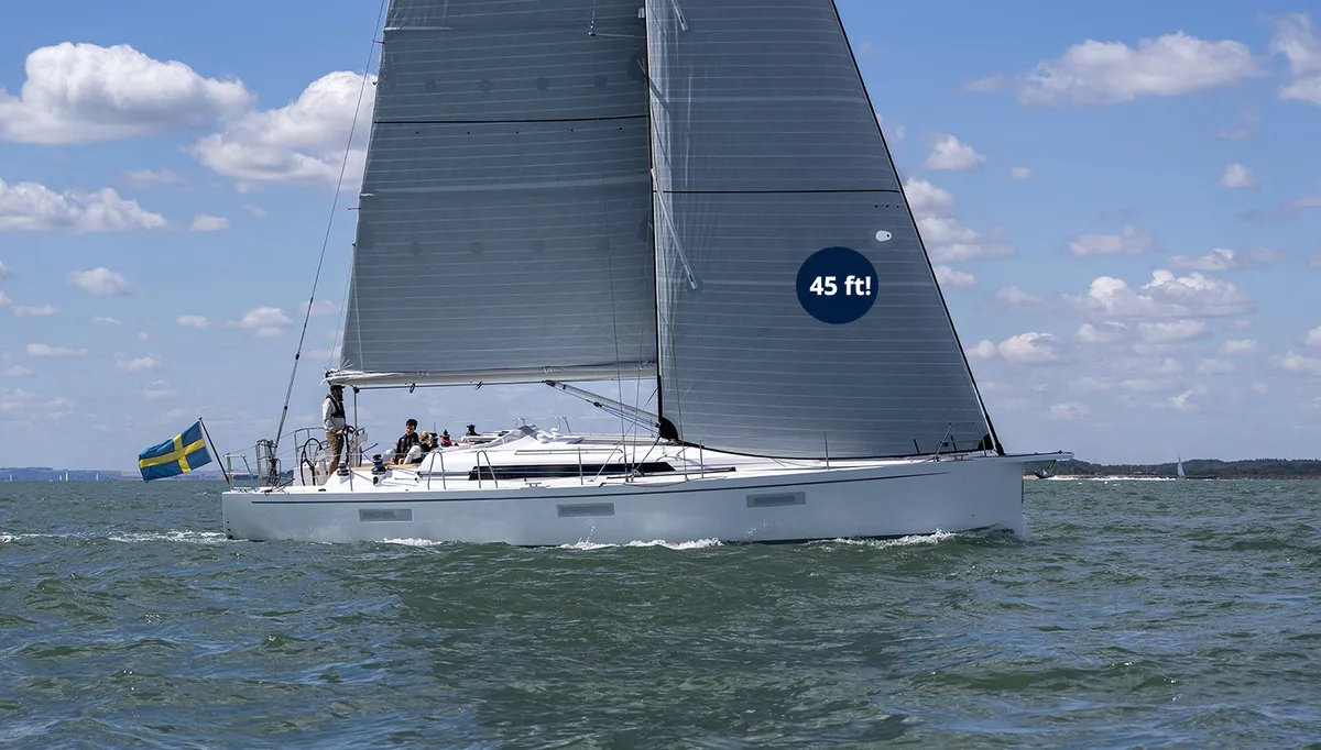 Arcona Yachts 435 Mk II: Zeilboot op open water