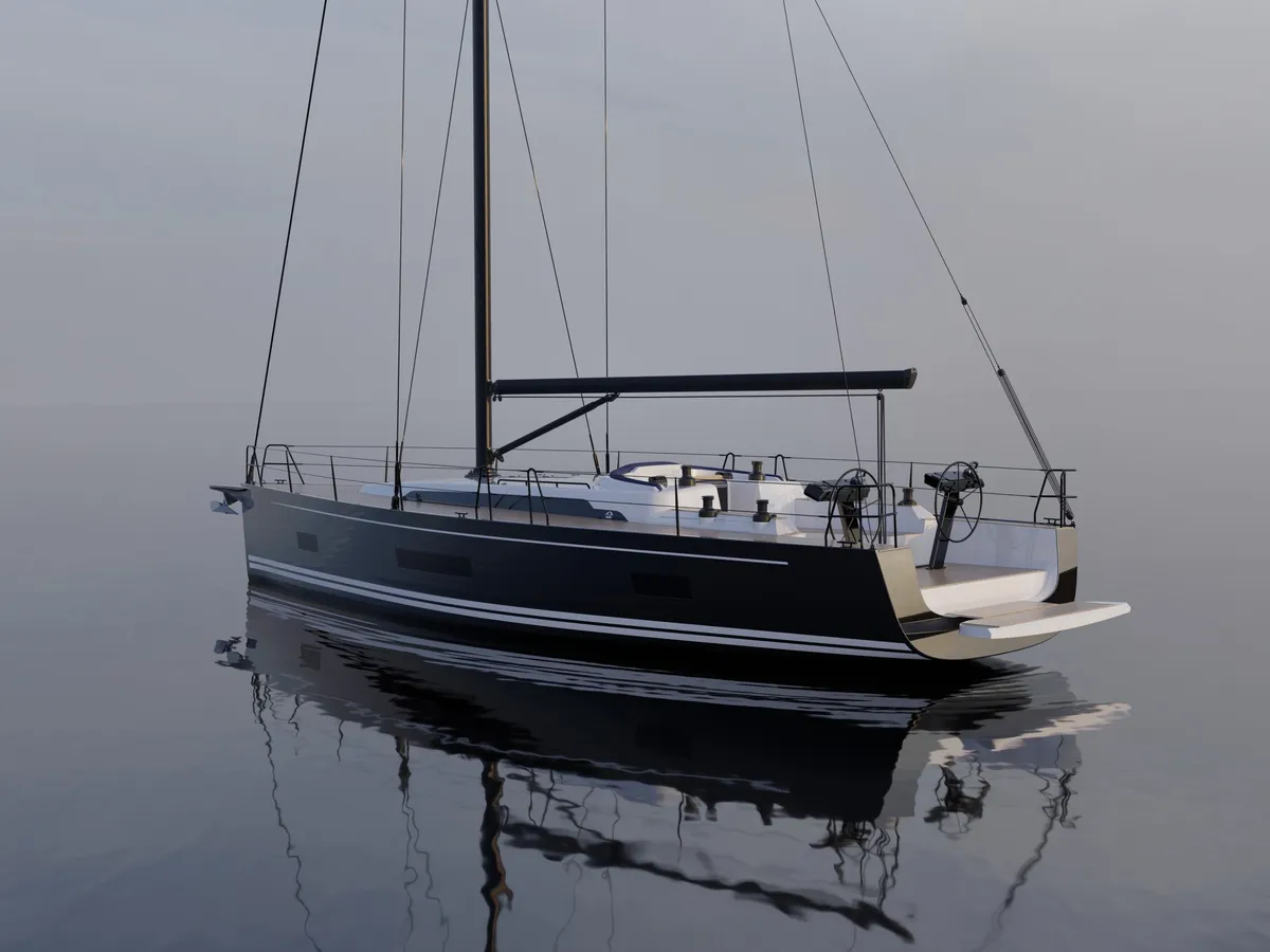 Arcona Yachts 465 Mk II: Zeilboot stil op water