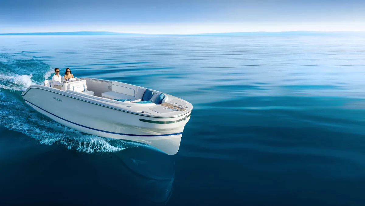 Capoforte Boats SQ240i: Boot varend op zee