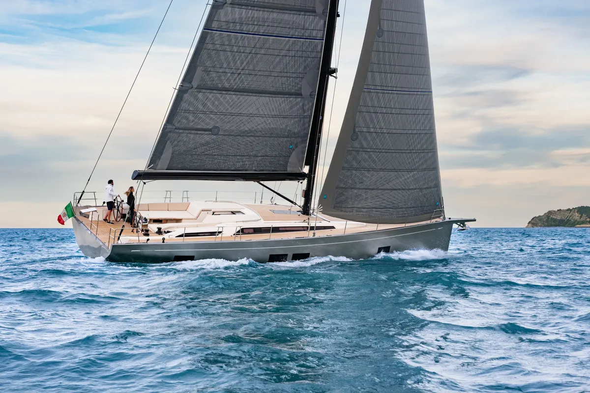 Grand Soleil 60 Long Cruise: Zeilboot vaart op zee
