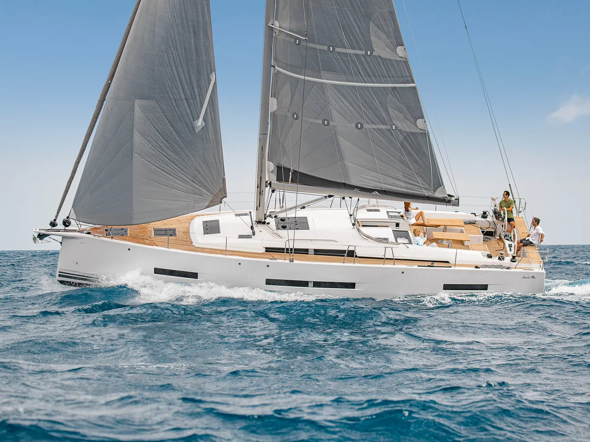 Hanse Yachts 510: Zeilboot varend op zee