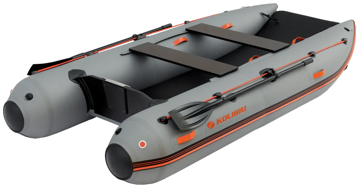 Kolibri KM-340CM: Opblaasboot met peddel en zitbanken