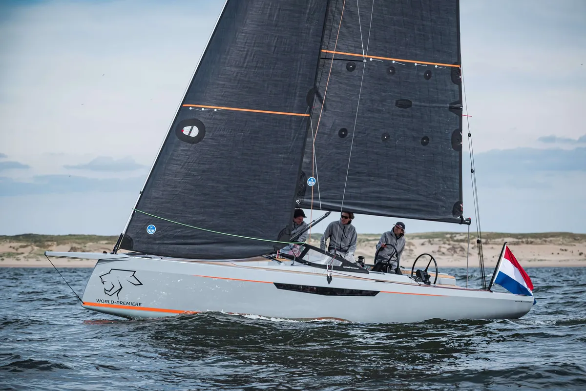 Saffier Yachts SE 28 Leopard: Zeilboot varend op zee