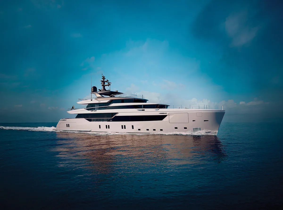 Sanlorenzo 44Alloy: Jacht varend op zee