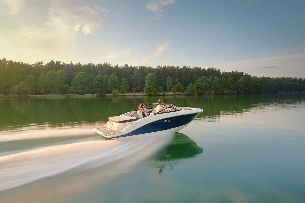 Sea Ray SPX 190: Boot varend op meer